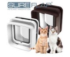 Sureflap Microchip Cat Flap White by Misc